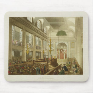 Synagoge, Herzöge Place, Houndsditch, von Ackerma Mousepad