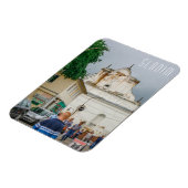 Synagoge zur Architektur von Slonim in Belarus Magnet (Linke Seite)