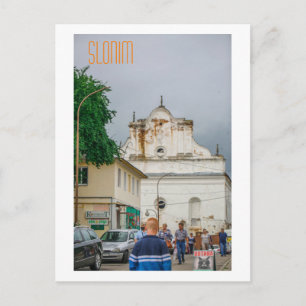 Synagoge zur Architektur von Slonim in Belarus Postkarte