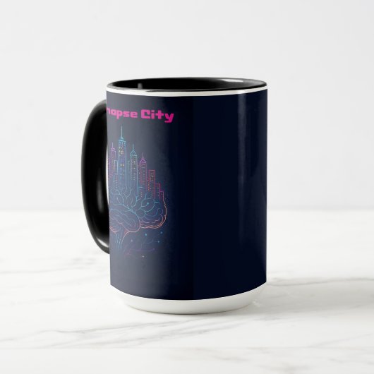 Synapse City – Where Thoughts Never Sleep Tasse (Vorderseite Links)