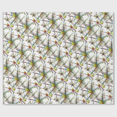 Synapse-medizinisches abstraktes Geschenk Geschenkpapier (Flach)