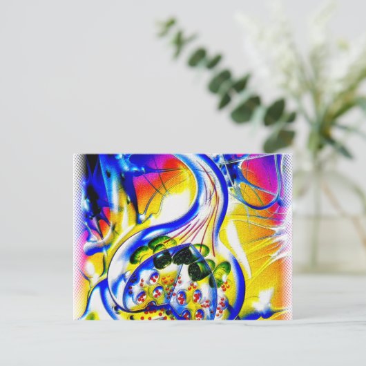 Synapse Postkarte (Stehend Vorderseite)