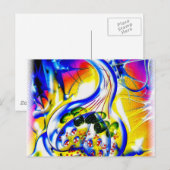 Synapse Postkarte (Vorne/Hinten)