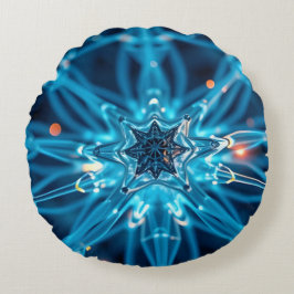 Synaptic Star Rundes Kissen