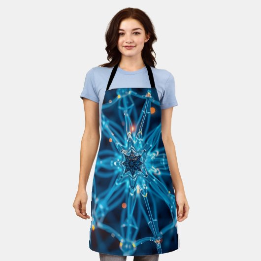 Synaptic Star Schürze (Getragen)