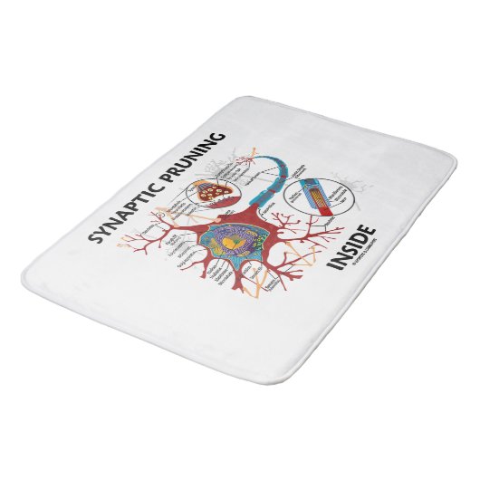 Synaptische Beschneidung innerhalb der Badematte (Schrägansicht)