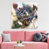 Synaptische Freude Leinwanddruck (Insitu (Wohnzimmer))