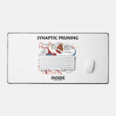 Synaptisches Beschneiden in Neuron Synapse Neurolo Schreibtischunterlage (Tastatur & Maus)