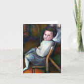 Synästhesie Dankeskarte (Vorderseite)