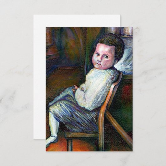 Synästhesie Dankeskarte (Vorne/Hinten)