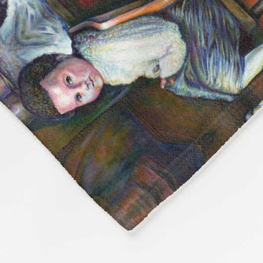 Synästhesie Fleecedecke (Ecke)