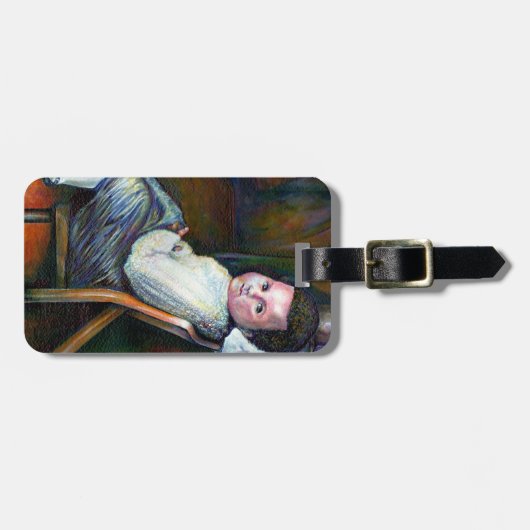 Synästhesie Gepäckanhänger (Vorderseite horizontal)