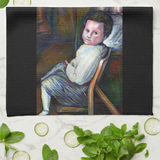  Synästhesie Geschirrtuch (Gefaltet)