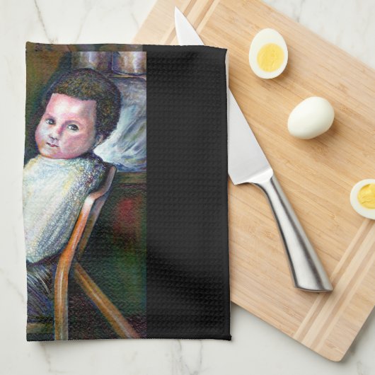  Synästhesie Geschirrtuch (Viertel Falte)