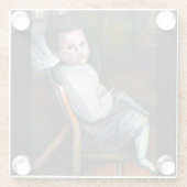 Synästhesie Glasuntersetzer (Rückseite)