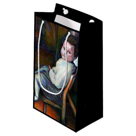 Synästhesie Kleine Geschenktüte (Vorderseite Schrägansicht)
