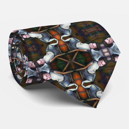 Synästhesie Krawatte (Gerollt)