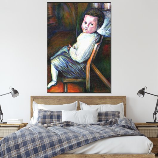 Synästhesie Leinwanddruck (Insitu (Schlafzimmer))