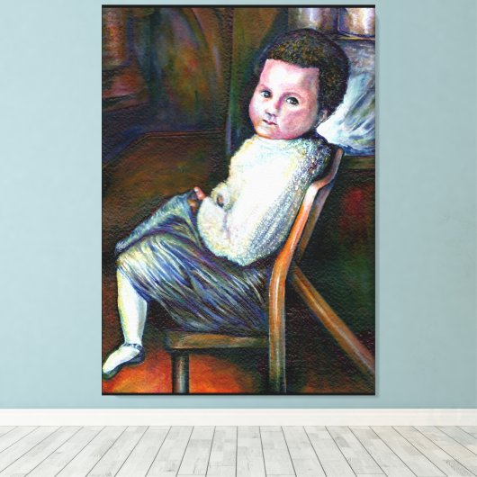 Synästhesie Leinwanddruck (Insitu (Holzboden))