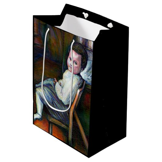 Synästhesie Mittlere Geschenktüte (Vorderseite Schrägansicht)