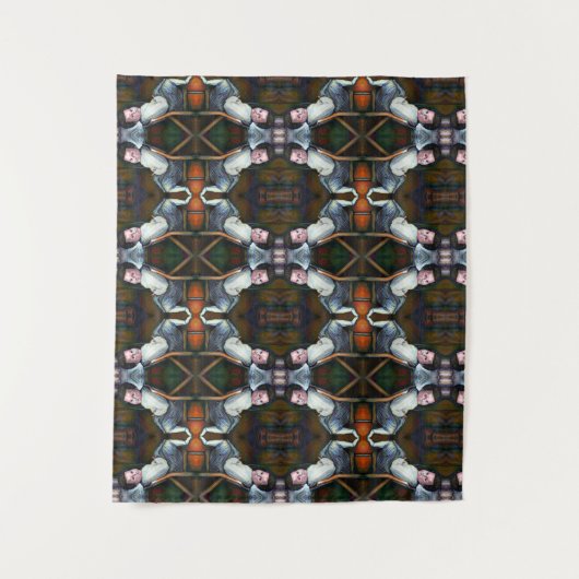 Synästhesie Wandteppich (Vorderseite)