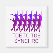 Synchro Abbildung Skaten-Software Magnet (Vorne)