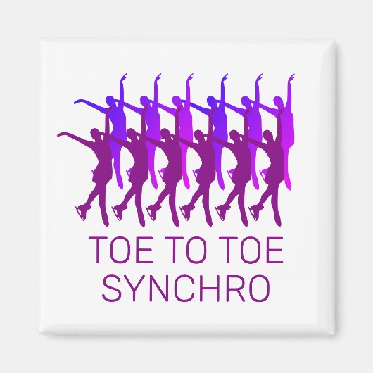 Synchro Abbildung Skaten-Software Magnet (Vorne)