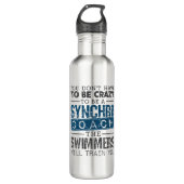 Synchro-Biker Edelstahlflasche (Vorderseite)