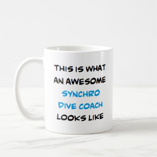 Synchro-Coach, phantastisch Kaffeetasse (Links)