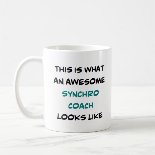 Synchro-Coach, phantastisch Kaffeetasse (Links)