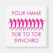 SYNCHRO FIGURE SKATEN MAGNET (Vorne)