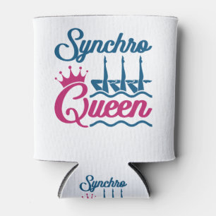 Synchro Queen synchronisiert schwimmen Dosenkühler