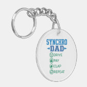 Synchro Vater Drive Pay Clap synchronisierte Skate Schlüsselanhänger (Vorderseite links)
