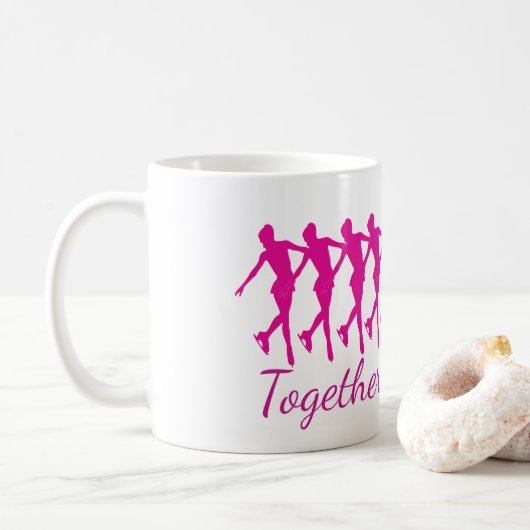 SYNCHRO- ZAHL SKATE-TASSEN-GESCHENKARTIKEL KAFFEETASSE (Mit Donut)