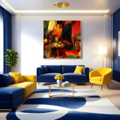 Synchromy Nr. 3, Stanton Wright (1917) Poster