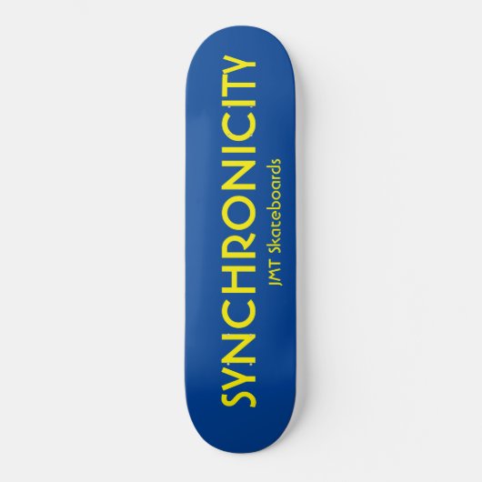 SYNCHRONICITY SKATEBOARDS / JMT (Vorderseite)
