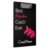 Synchronisation Skaten Coach-Zwischenablage - Rote Klemmbrett (Rechts)