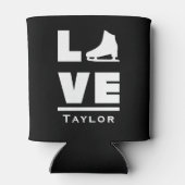 Synchronische Liebe und Live-Skaten Dosenkühler (Rückseite)