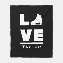 Synchronische Liebe und Live-Skaten Fleecedecke