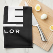 Synchronische Liebe und Live-Skaten Geschirrtuch (Viertel Falte)