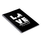 Synchronische Liebe und Live-Skaten Notizblock (Rechte Seite)