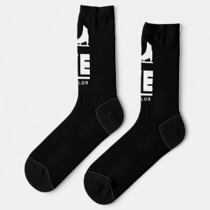 Synchronische Liebe und Live-Skaten Socken