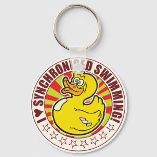 Synchronised Love Duck Schlüsselanhänger