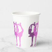 Synchronisierte Gruppe personalisiert Abbildung Sk Pappbecher (Rechts)