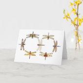 Synchronisierte Libellen IV Karte (Gelbe Blume)