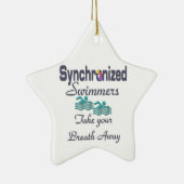 Synchronisierte Schwimmer Keramikornament (Rechts)
