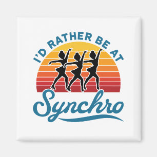 Synchronisierte Skaten Retro, sondern bei Synchro Magnet