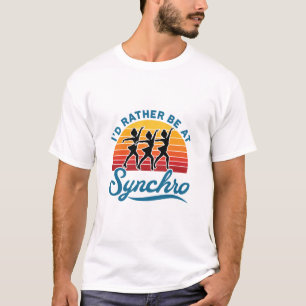 Synchronisierte Skaten Retro, sondern bei Synchro T-Shirt