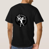 Synchronisiertes Geist-Abzeichen T-Shirt (Rückseite)