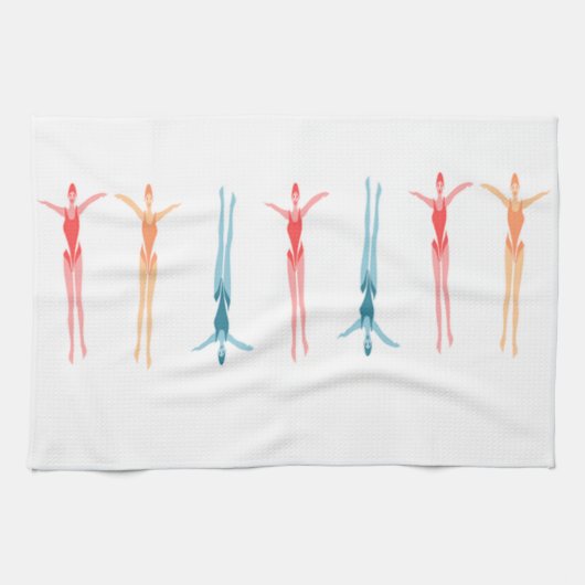 Synchronisiertes Schwimmen Handtuch (Horizontal)